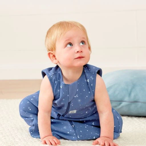 ErgoPouch - Jersey Sleeping Bag - Night Sky - 1 TOG 4 ErgoPouch - Jersey Sleeping Bag - Night Sky - 1 TOG - Image 2