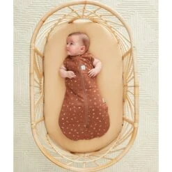 Ergopouch - Organic Fitted Sheet - Crib - Wheat -Little Dutch Store ergoPouch Ergopouch Organic Fitted Sheet Crib Wheat 4