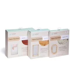 Ergopouch - Organic Fitted Sheet - Crib - Wheat -Little Dutch Store ergoPouch Ergopouch Organic Fitted Sheet Crib Wheat 7