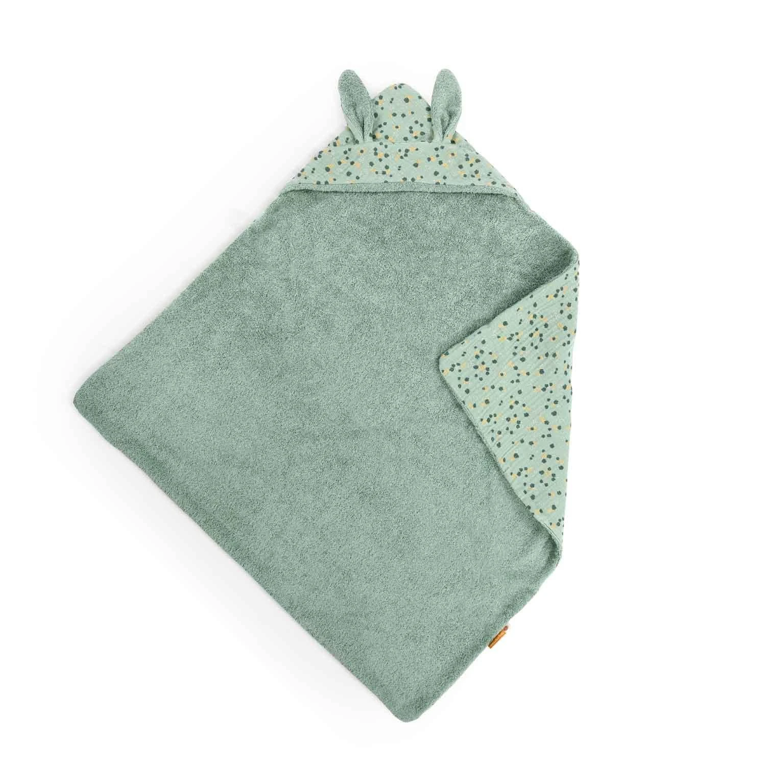 Moulin Roty Hooded Towel - Trois Petits Lapins 5 Moulin Roty Hooded Towel - Trois Petits Lapins - Image 4