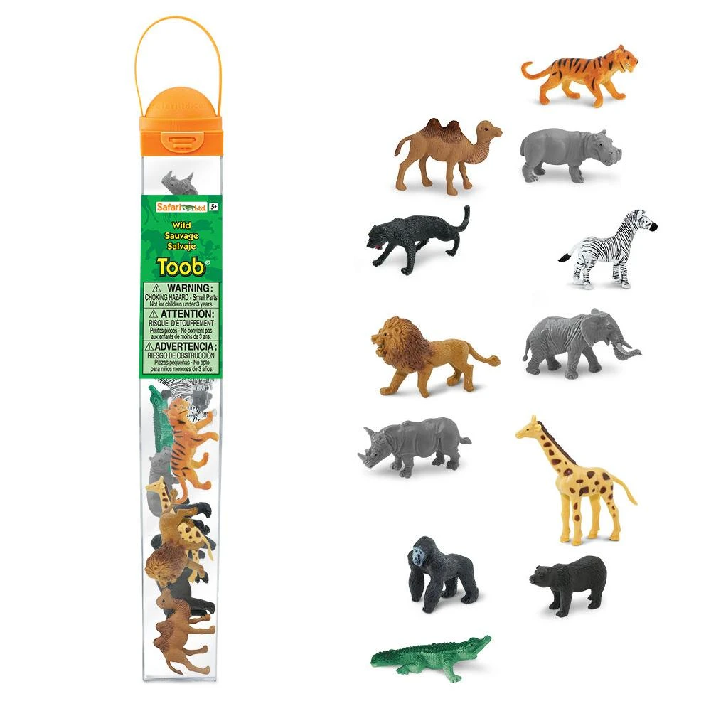 Wild Animals Toob® Small World Figures 3 Wild Animals Toob® Small World Figures